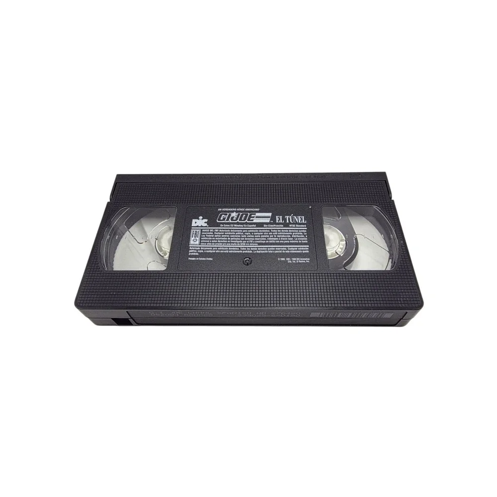 G.I. Joe (VHS, 1992) EI Tunel Spanish Espanol DIC GI Cartoon